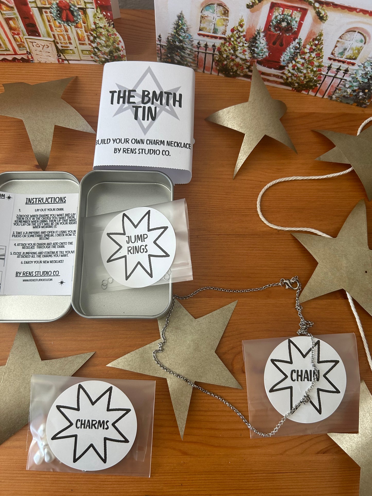 BMTH Tin - Build your own charm necklace.
