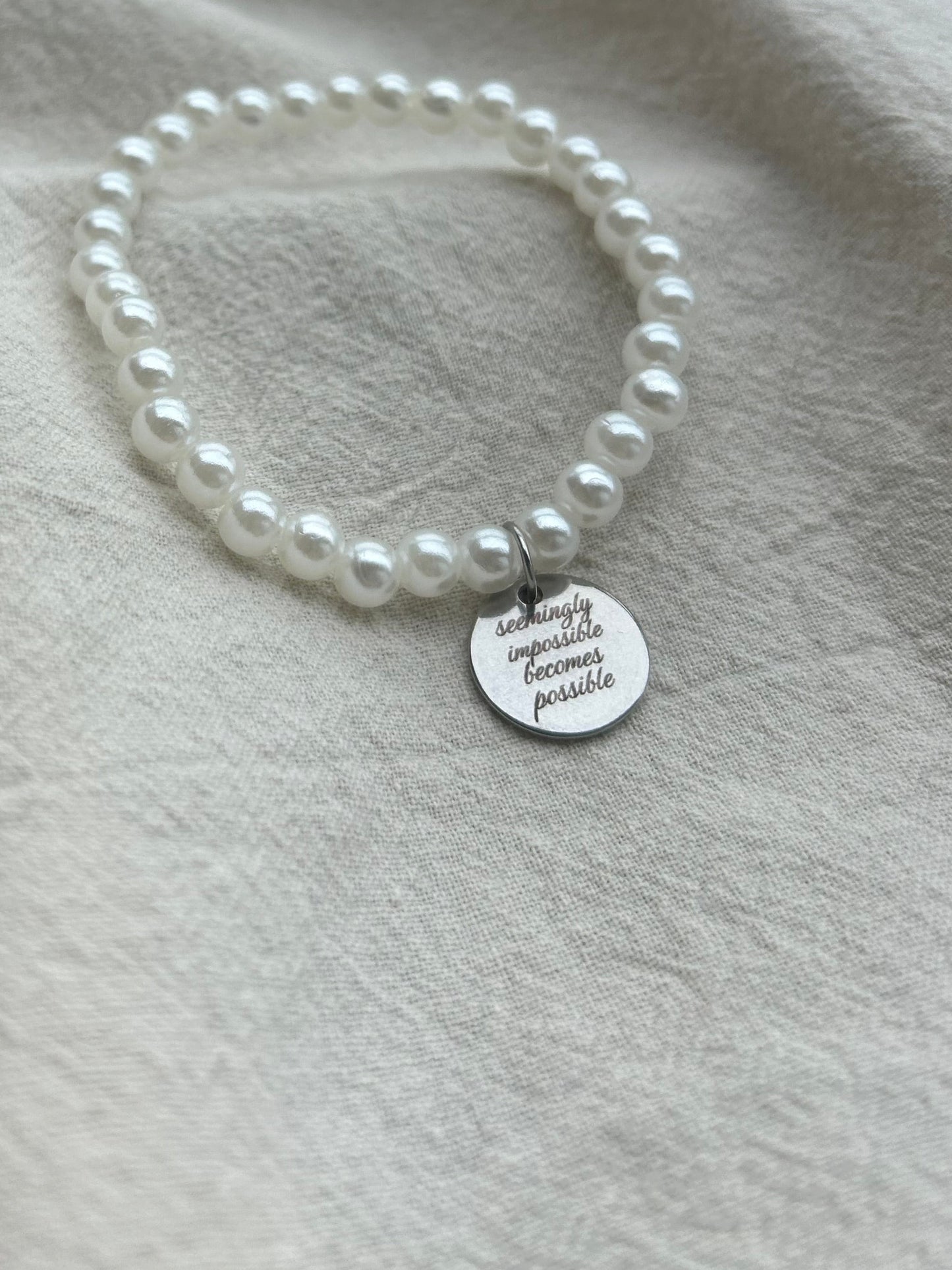 Do what scares you bracelet