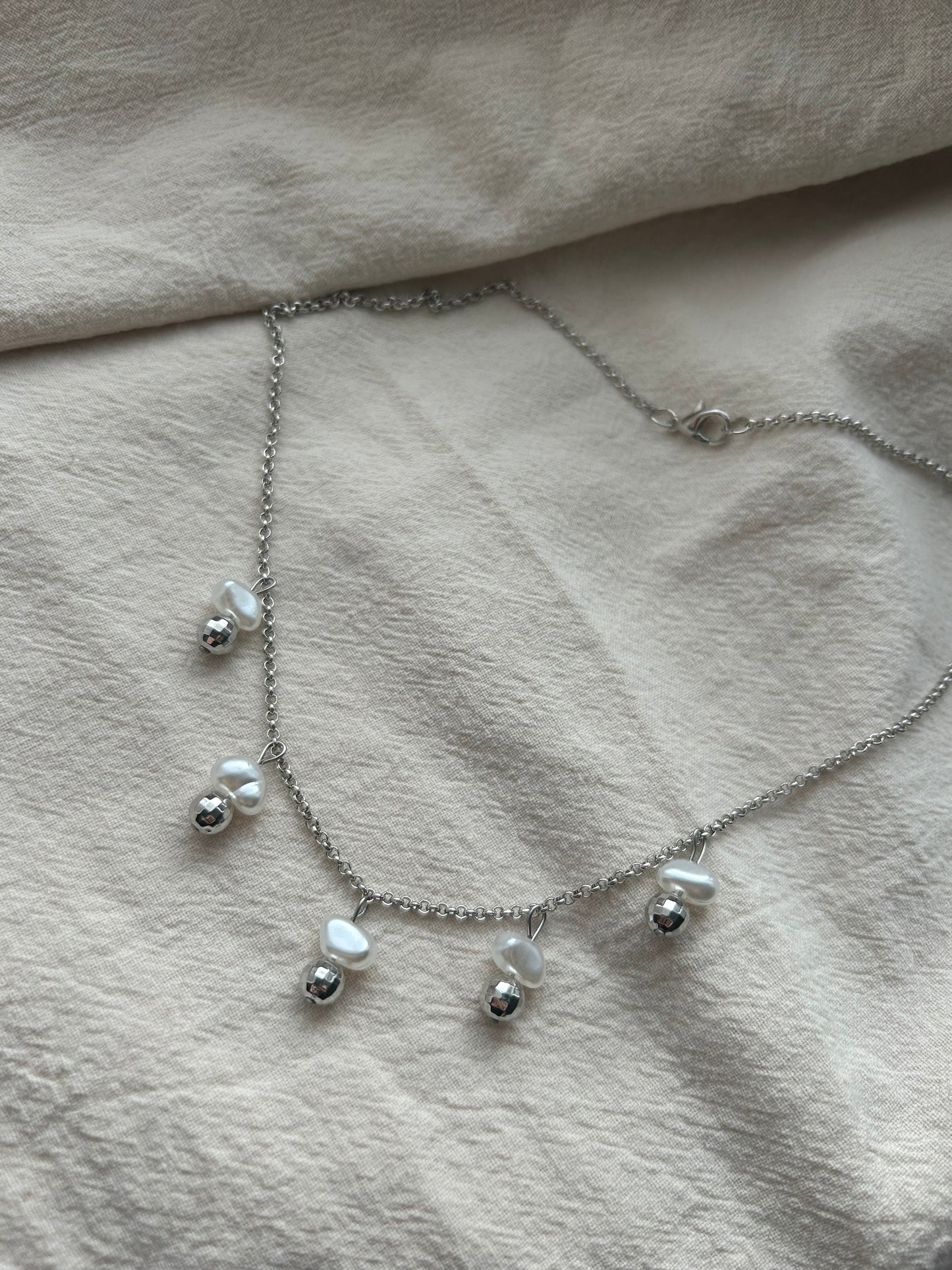 Disco all the time necklace