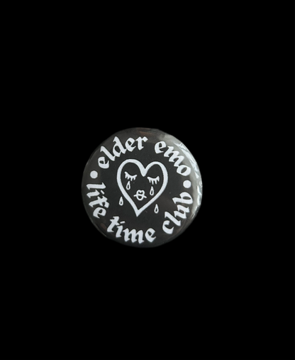 elder emo pin badge