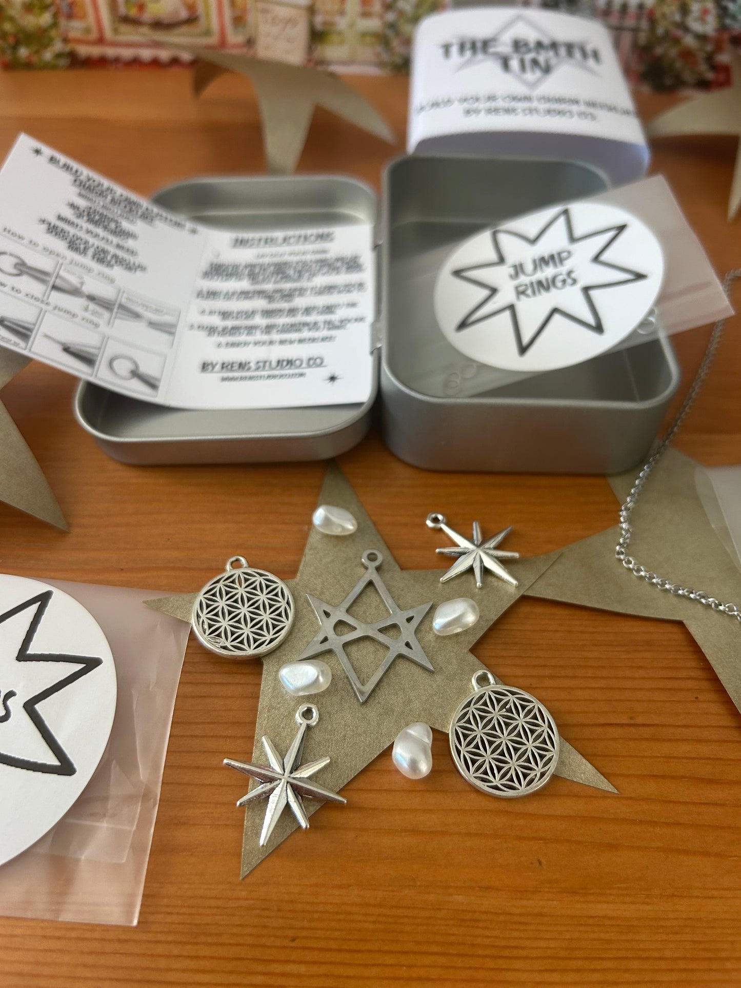 BMTH Tin - Build your own charm necklace.