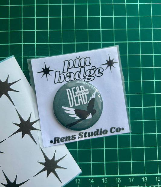 dead boys pin badge