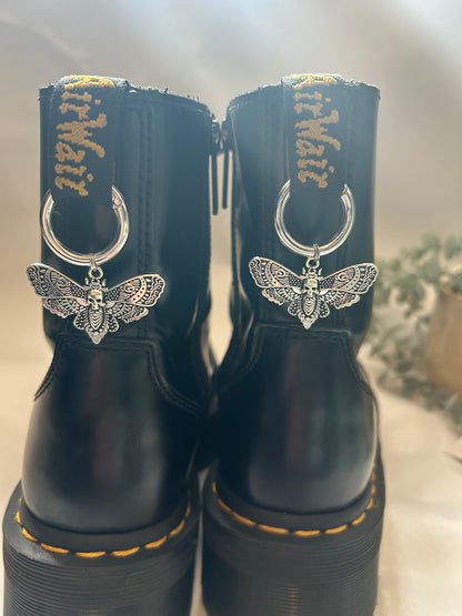 Moth Boot Charms