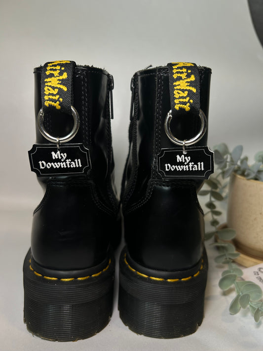 Downfall boot charms