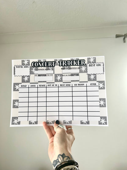 Concert trackers.