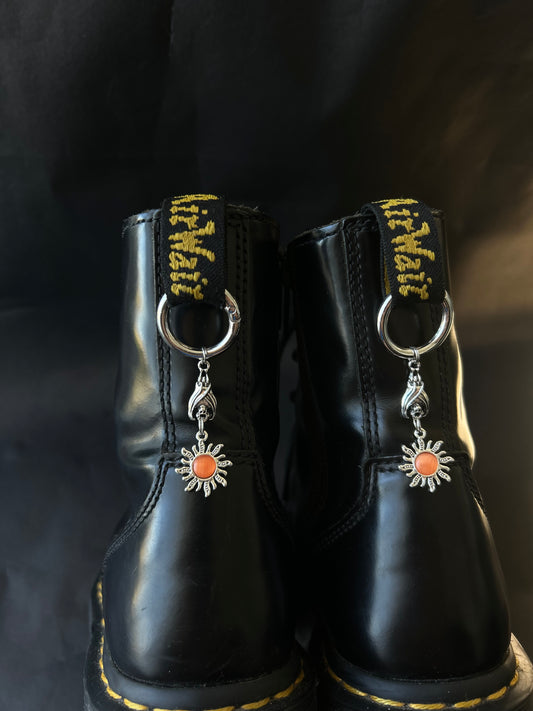 Bat boot charms