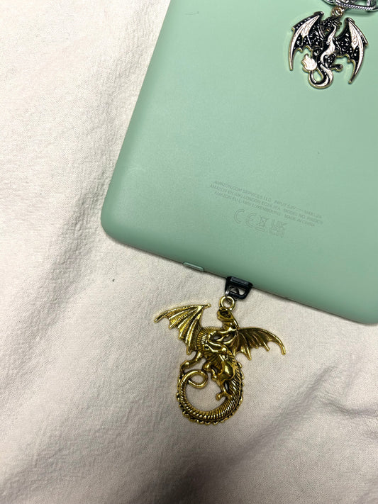 Gold dragon dust cover