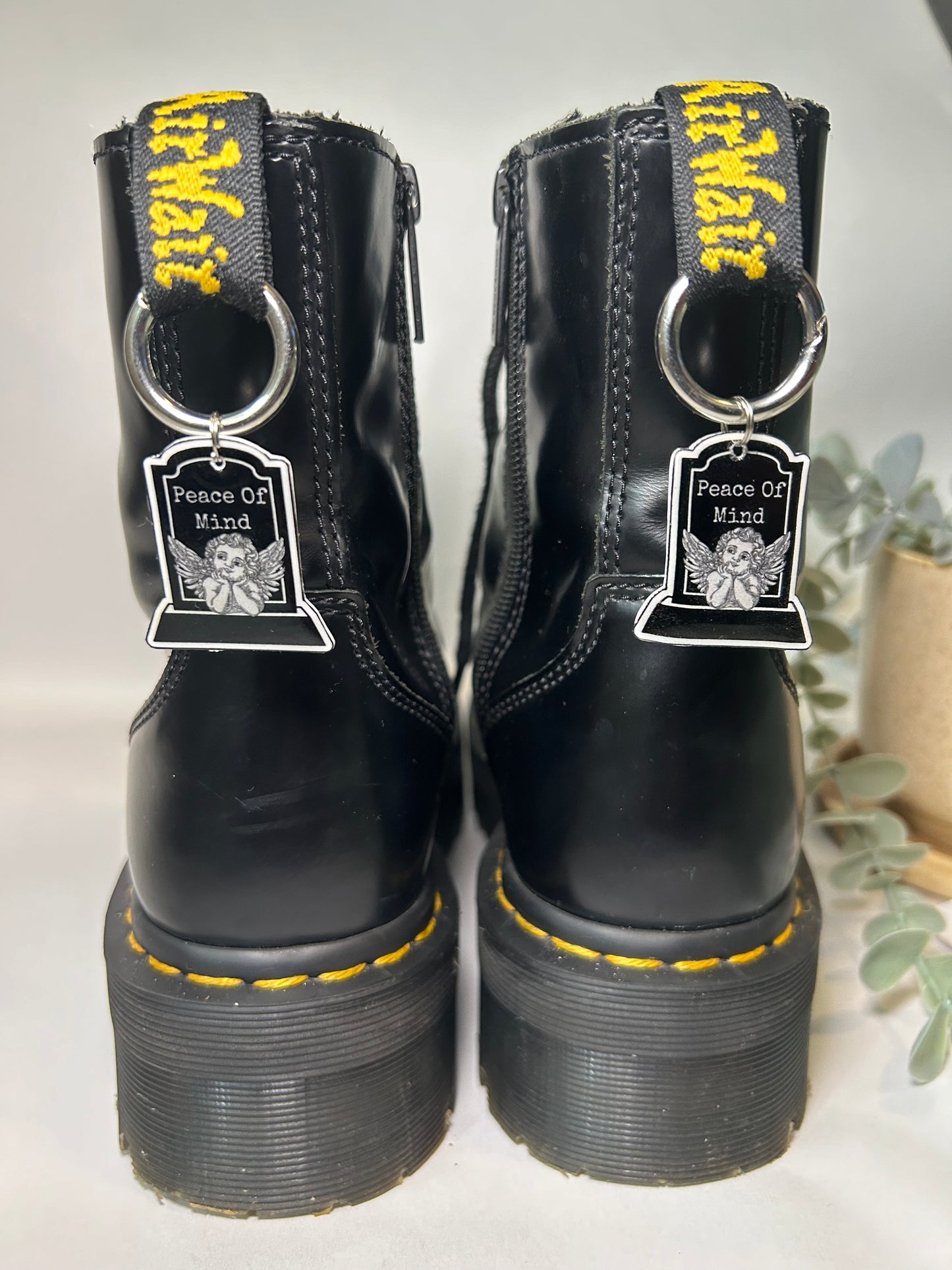 Loves the death boot charms