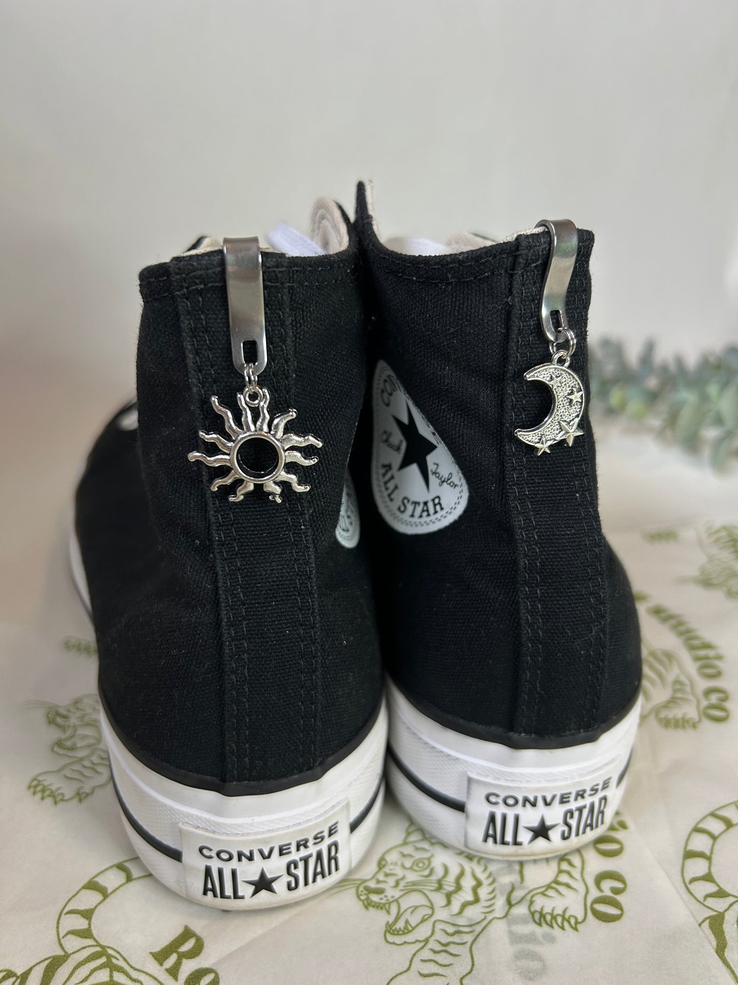 Marauders / Sun and Moon t hi top shoe charms