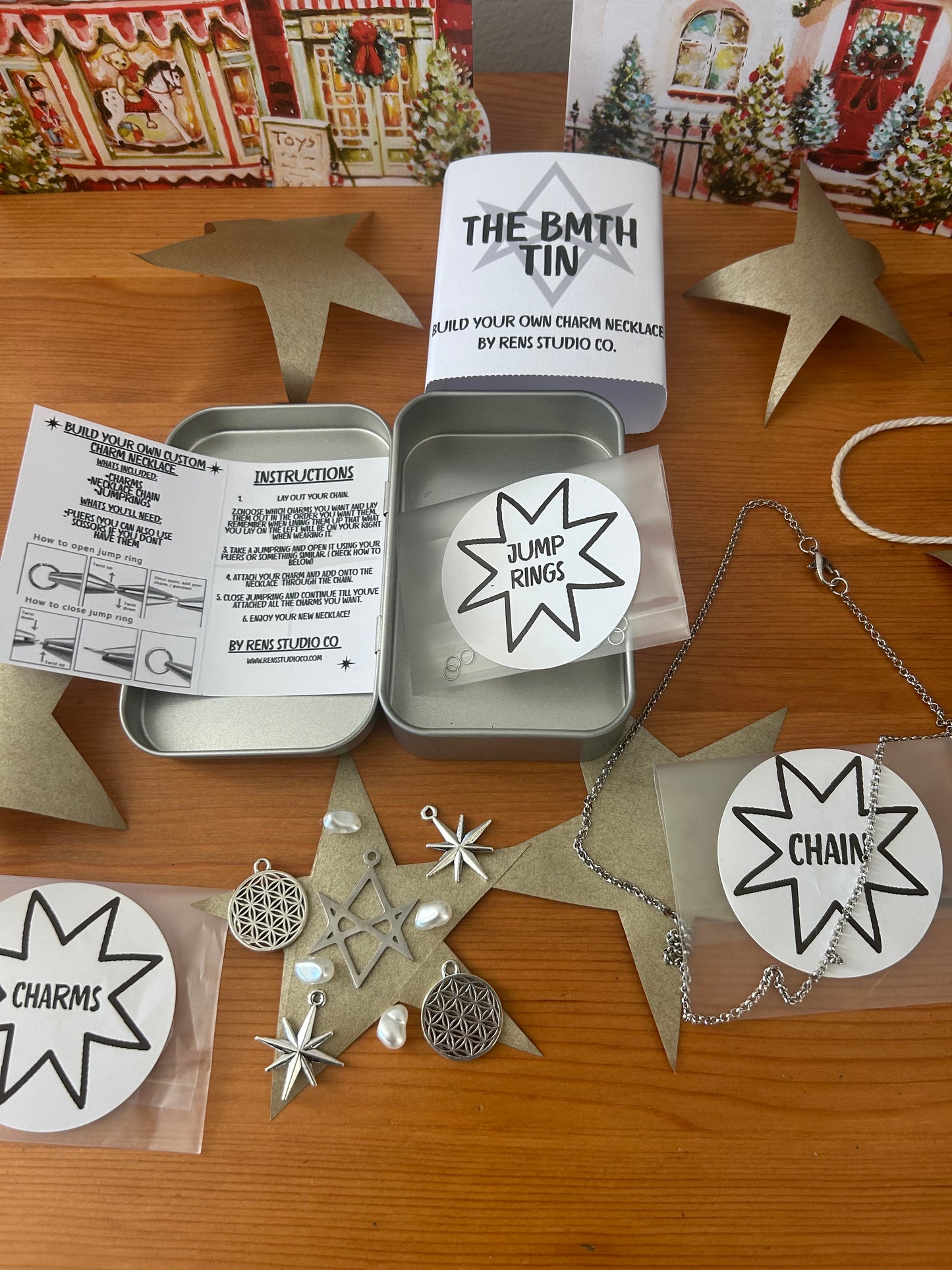 BMTH Tin - Build your own charm necklace.