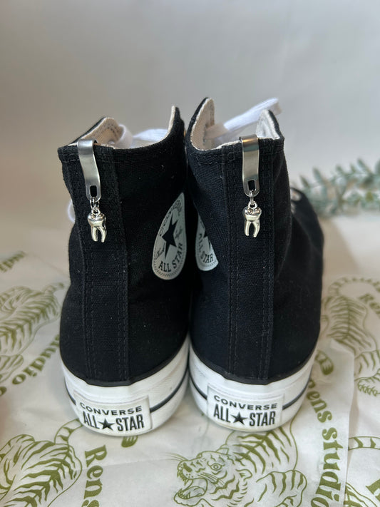 teeth Hi top shoe charms