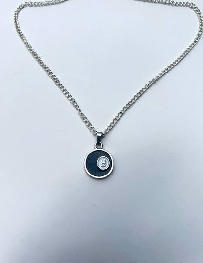 8 ball necklace