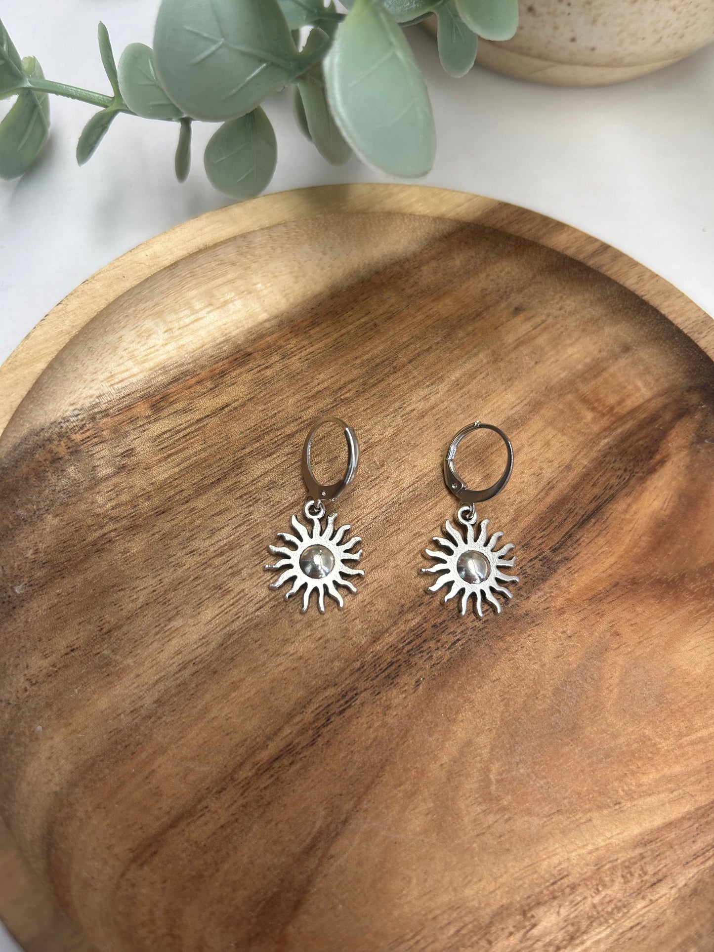 Sun earrings