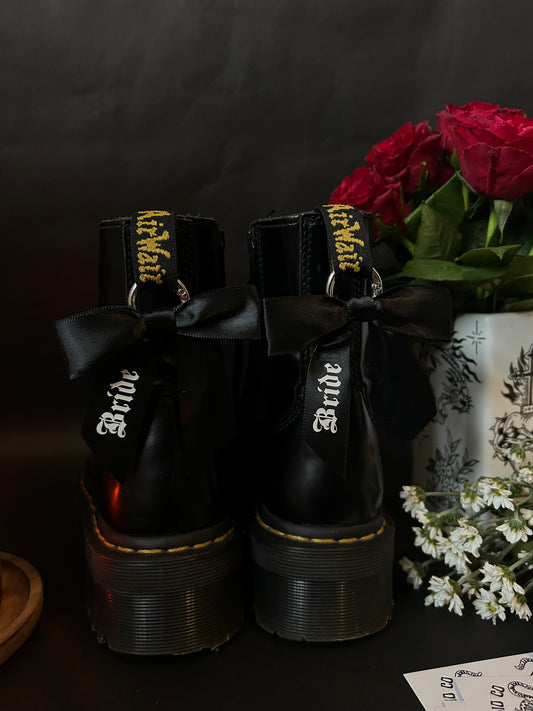 Bride boot charms