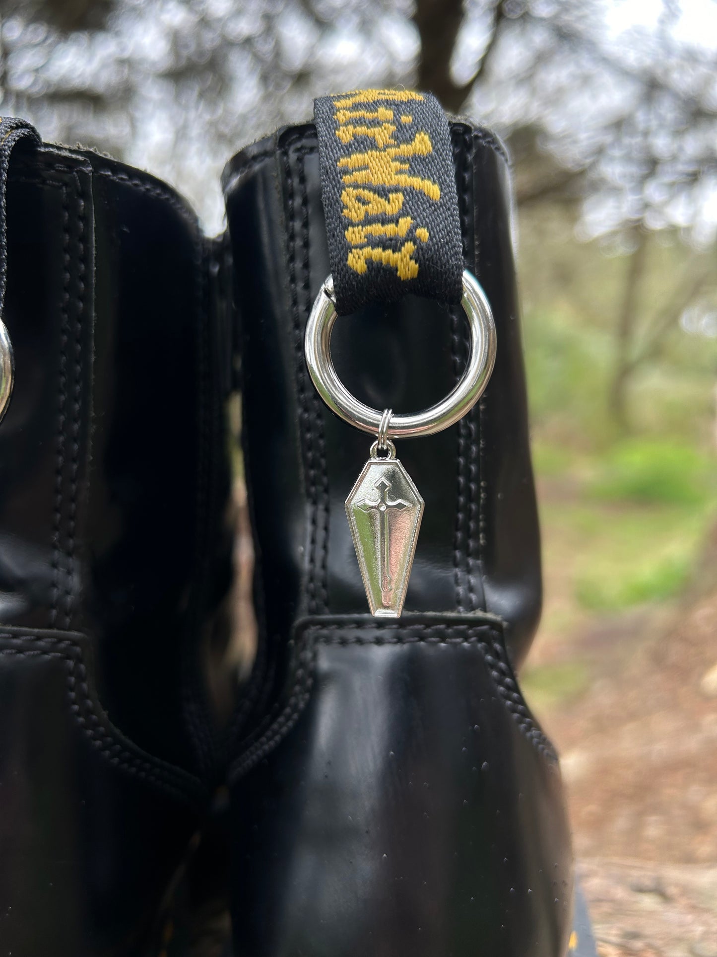 coffin boot charms