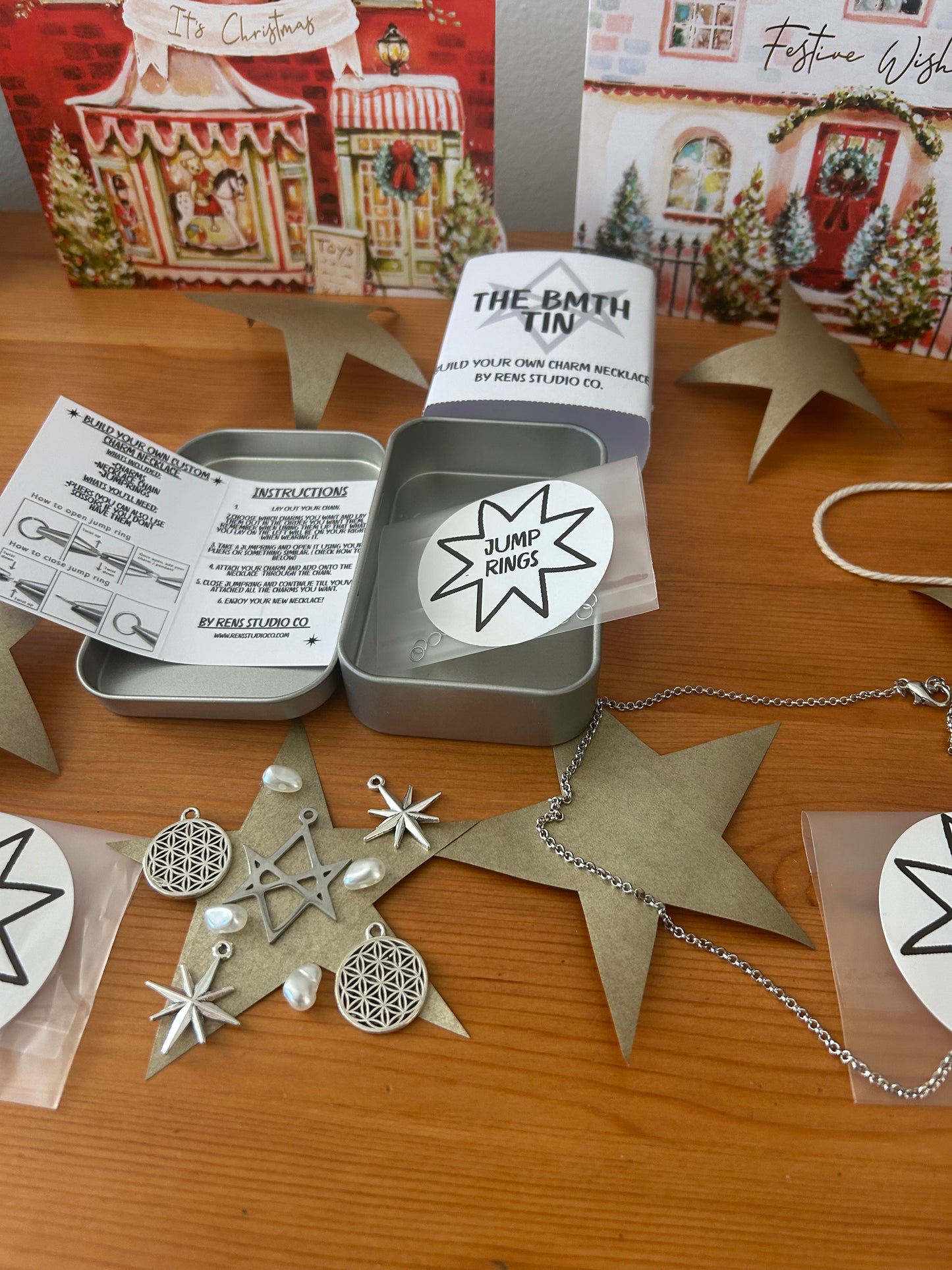 BMTH Tin - Build your own charm necklace.