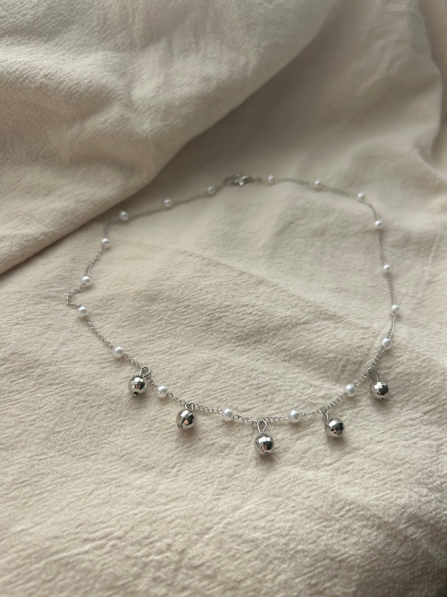 Disco necklace