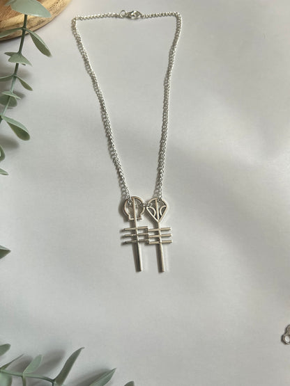 Skeleton necklace