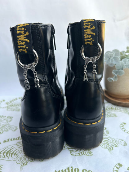 Brat boot charms