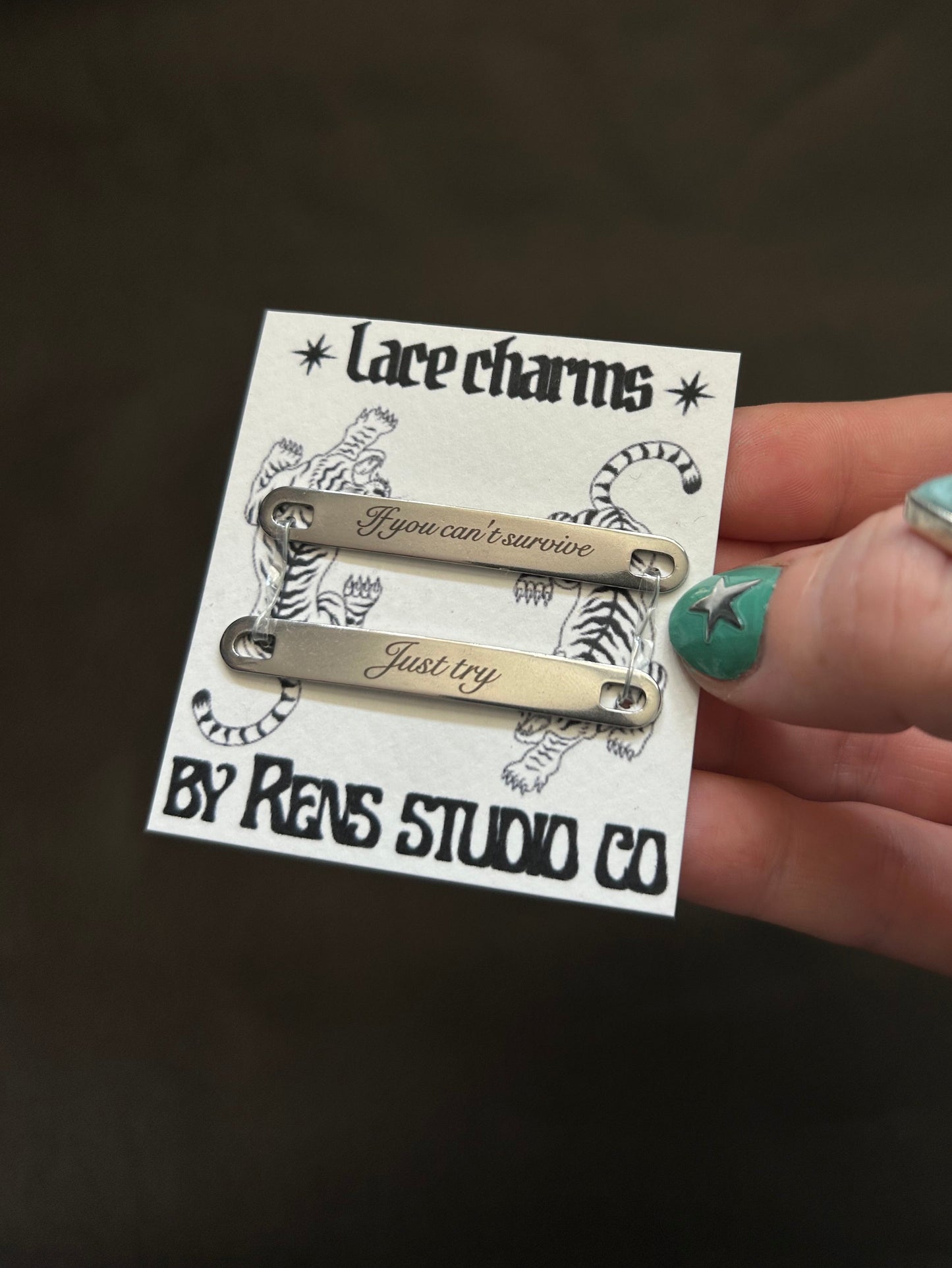 Just try  lace charms