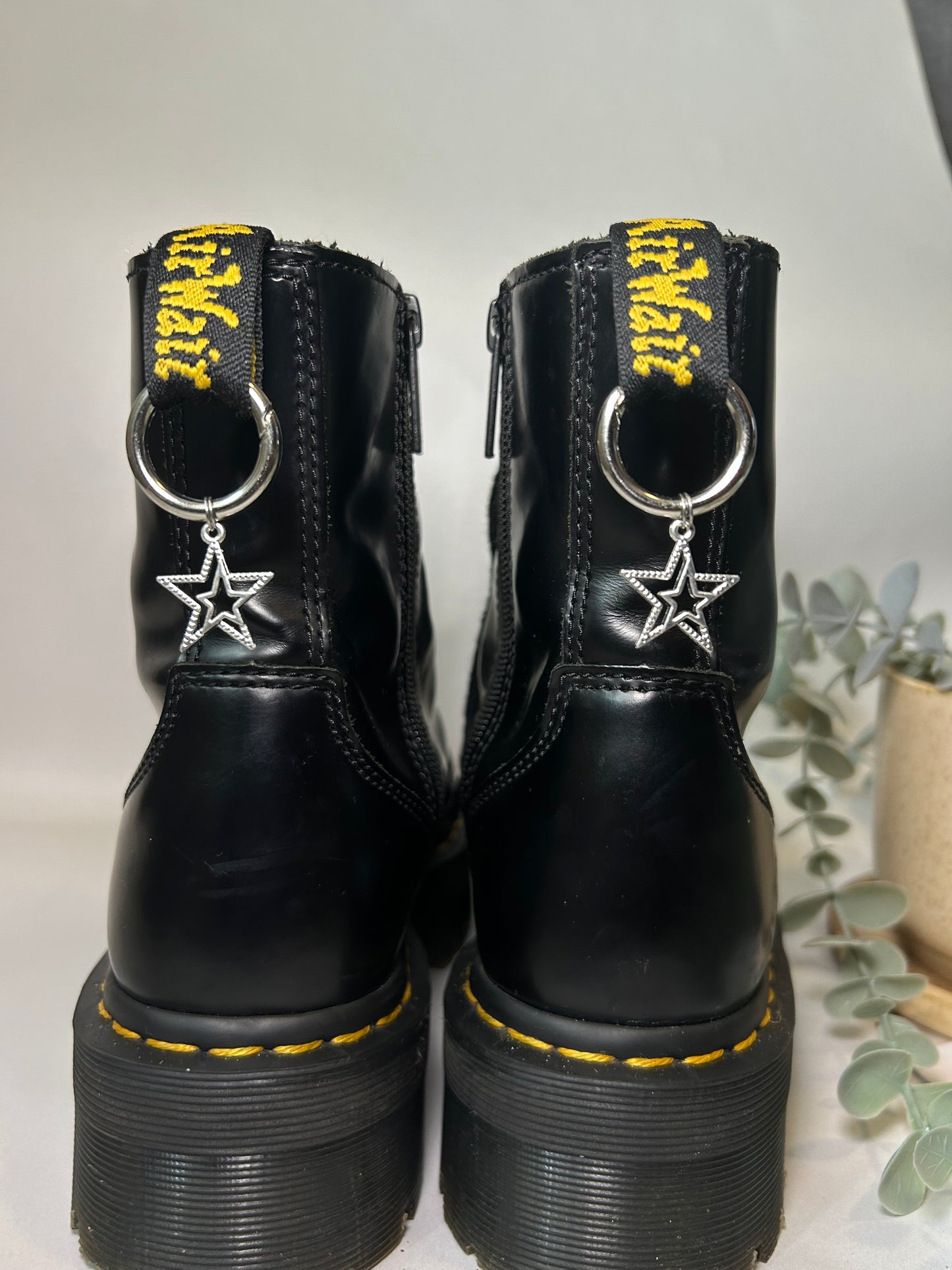 Star boot charms