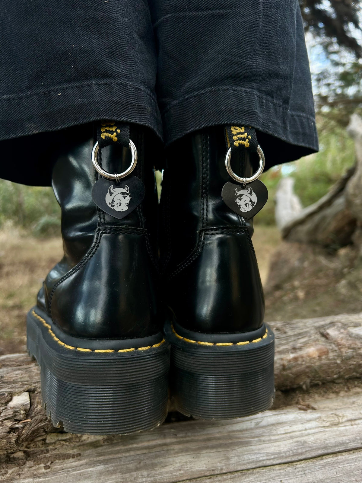 little devil dr marten charms.