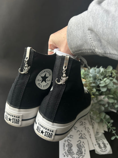 CATBM crocodile hi top shoe charms
