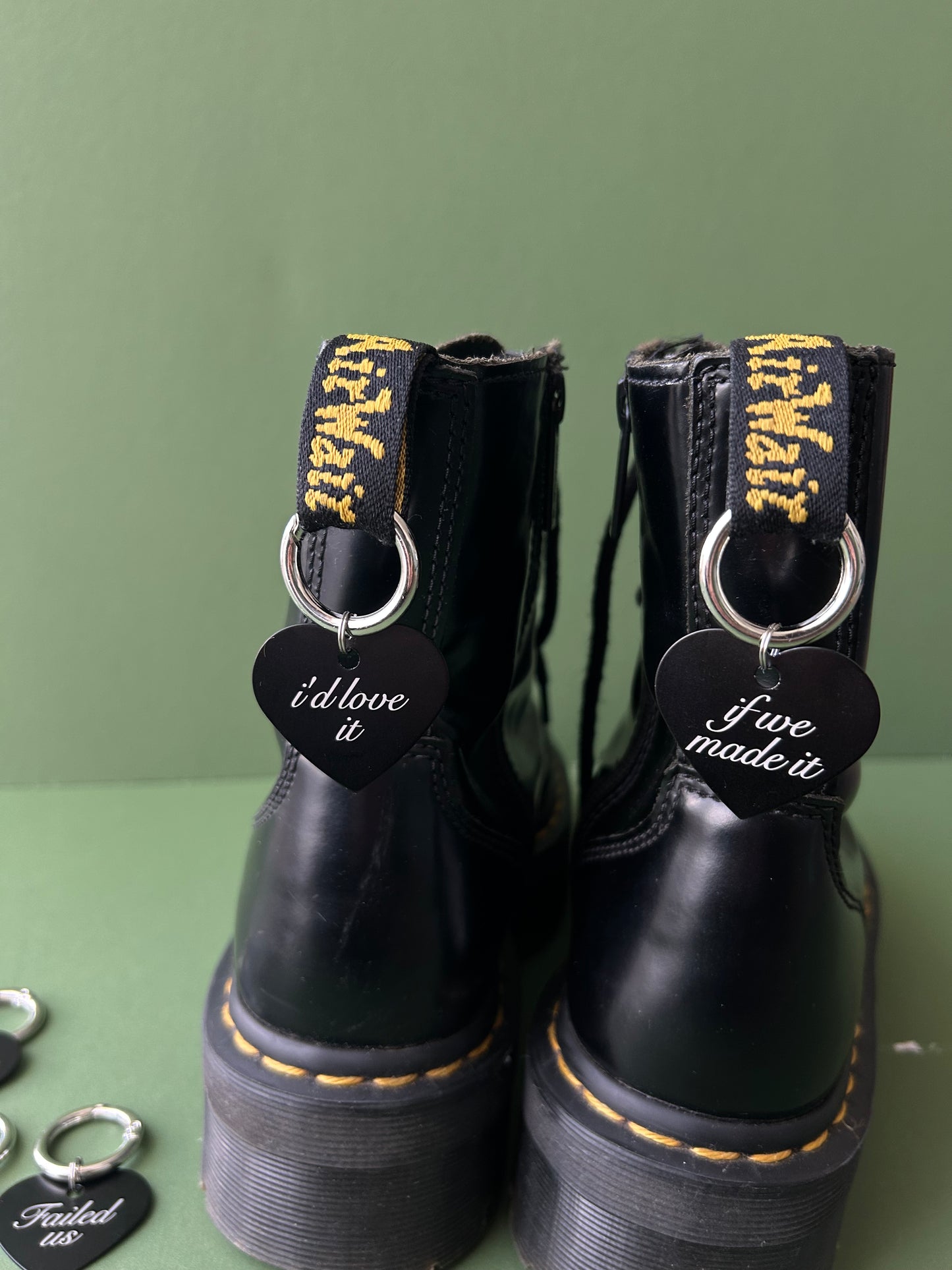 Made it boot charms