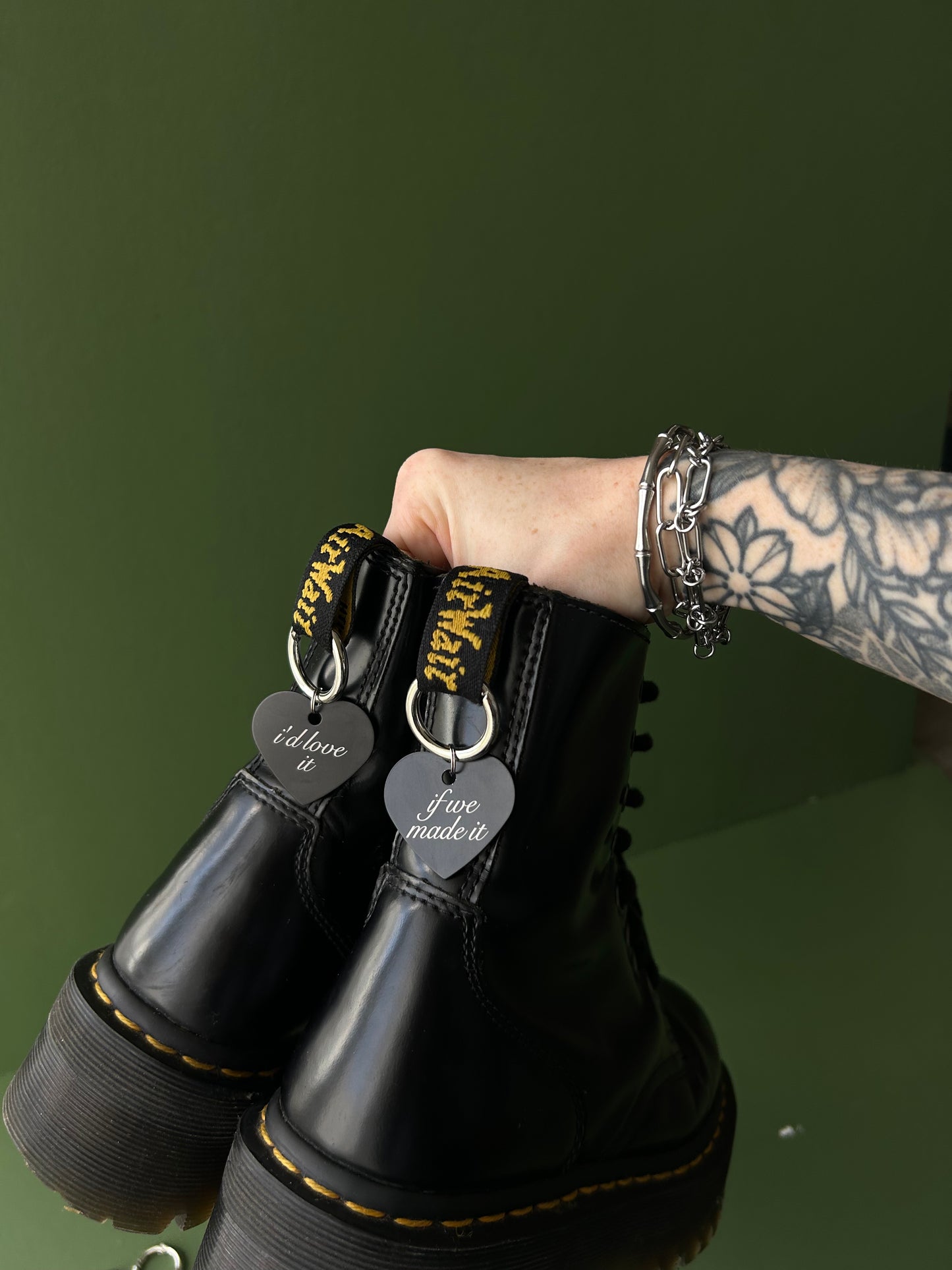 Made it boot charms