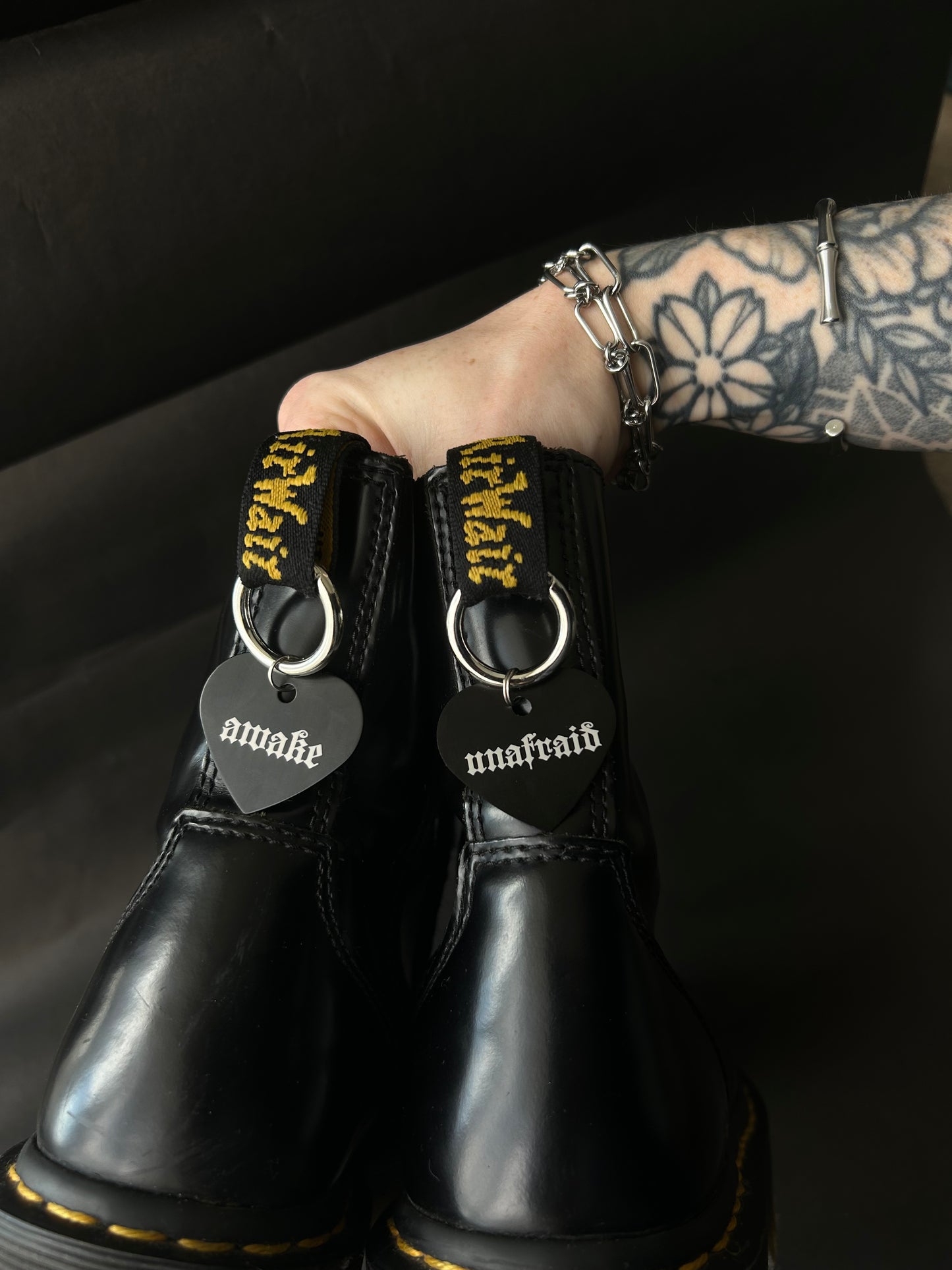 Awake Boot charms