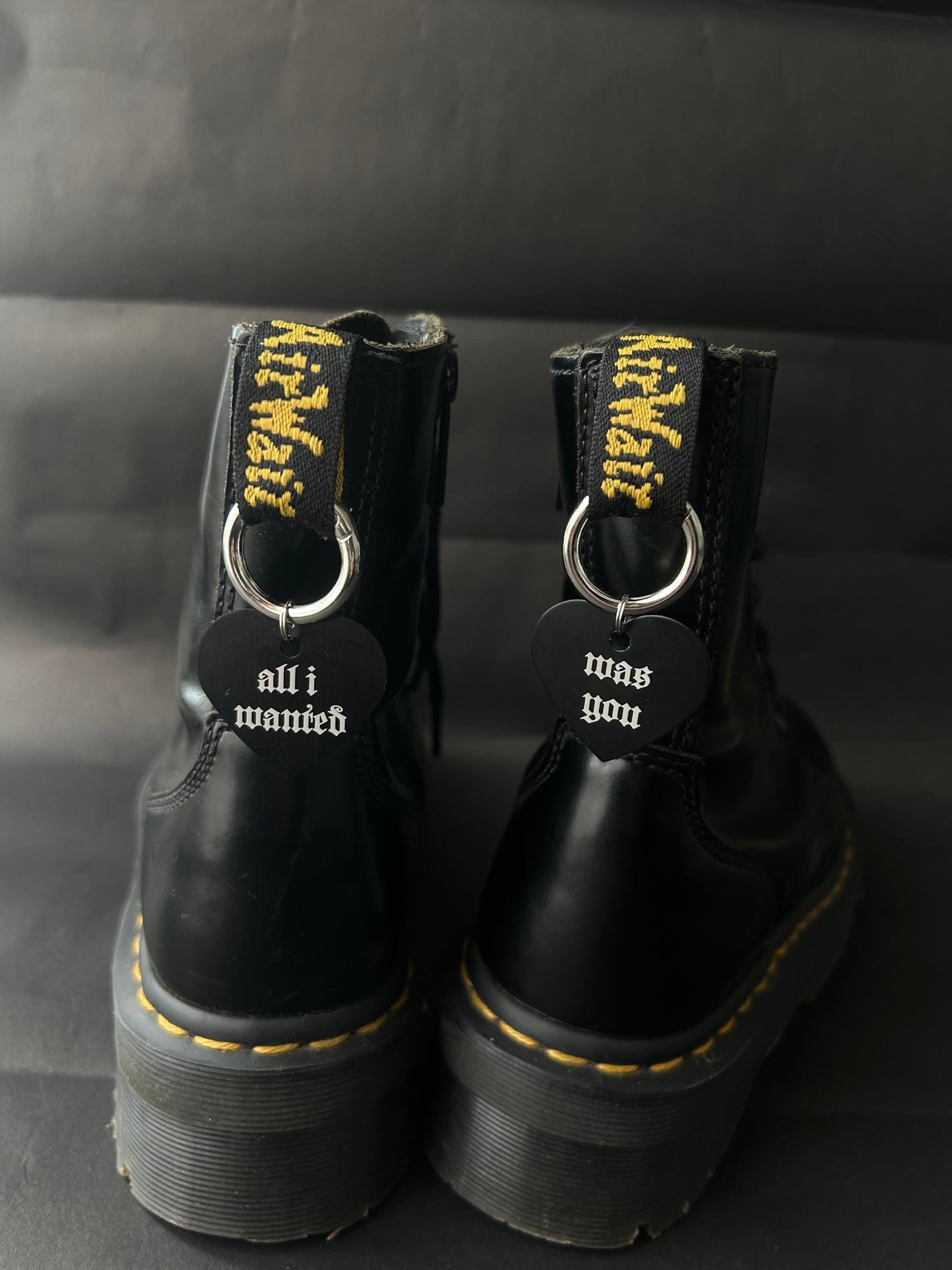 All i wanted Boot charms