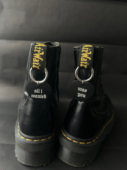 All i wanted Boot charms