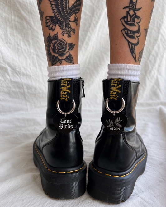 Love birds Custom boot charms