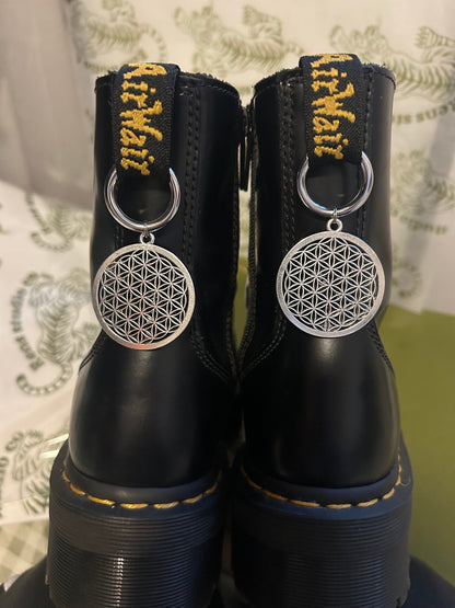 Sempiternal Boot Charms | Dr marten accessories | flower of life