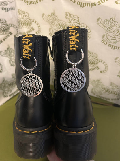 Sempiternal Boot Charms | Dr marten accessories | flower of life