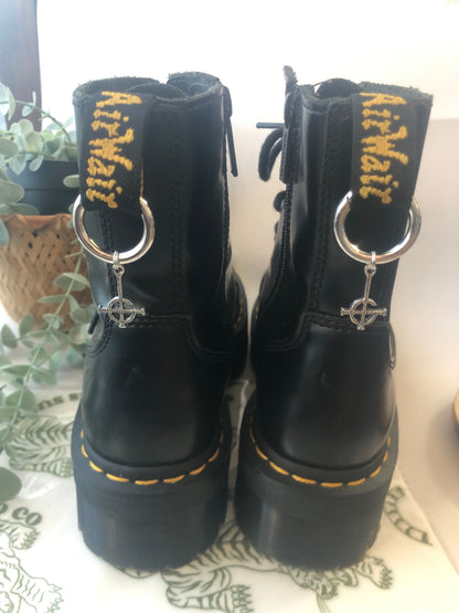 CRUCIFIX boot marten charms