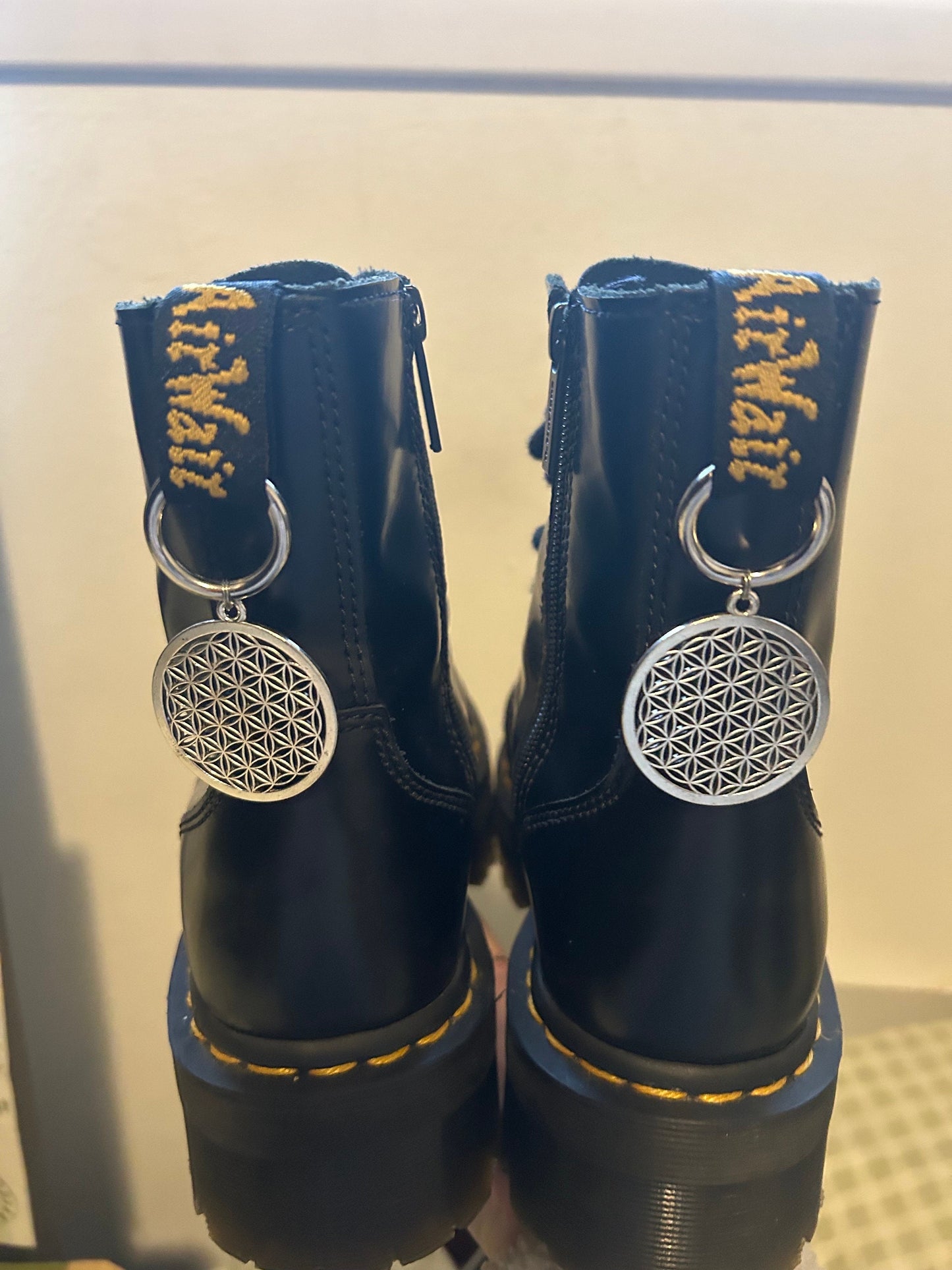 Sempiternal Boot Charms | Dr marten accessories | flower of life