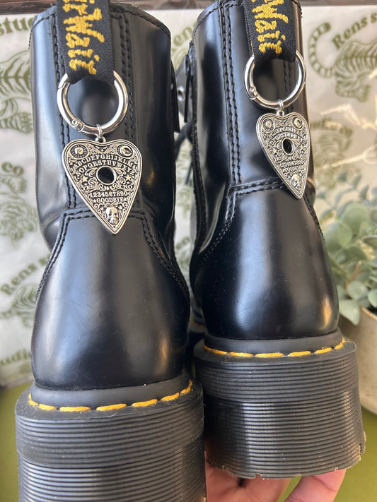 Ouija board boot charms