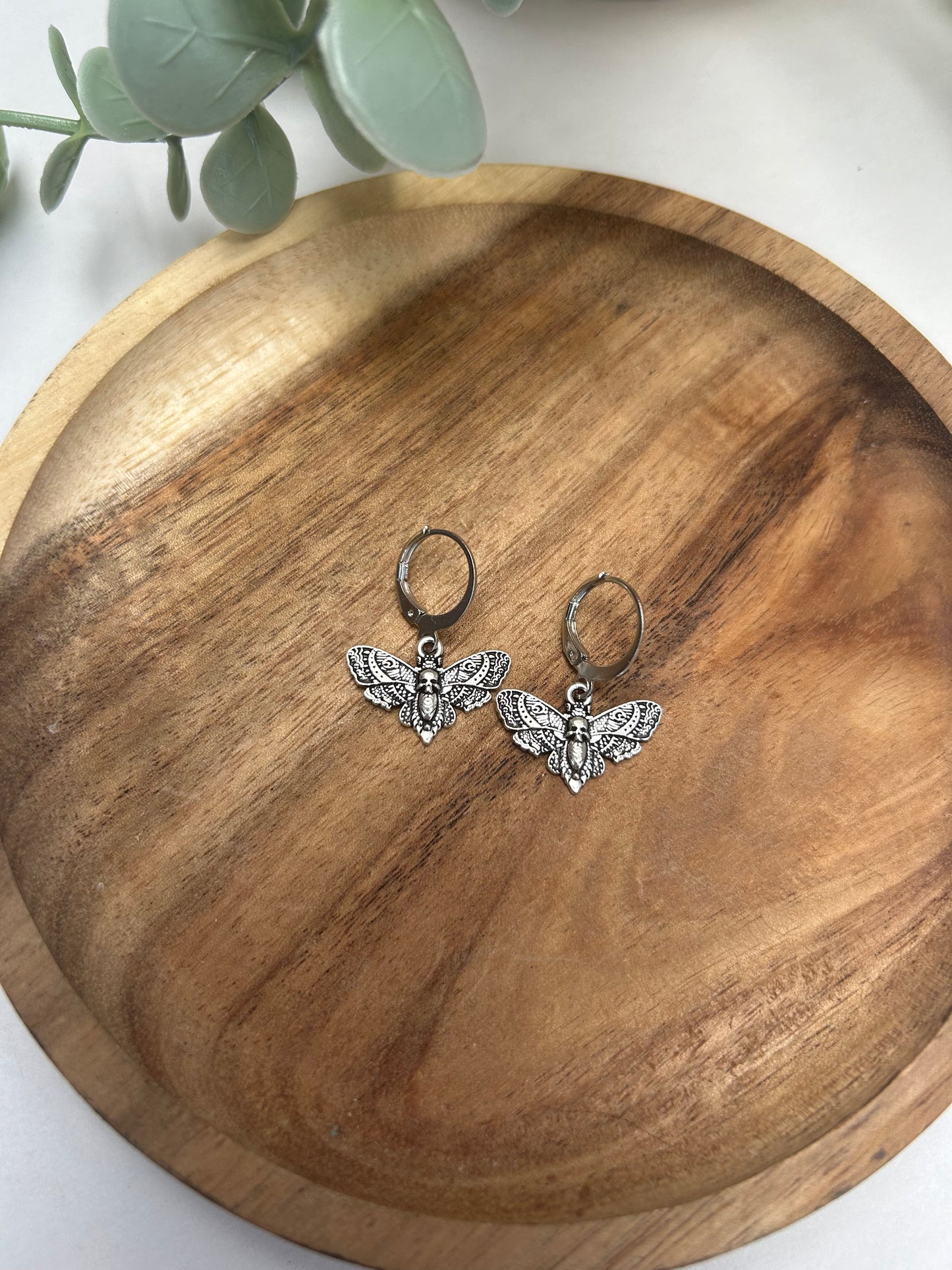 Mini Moth earrings