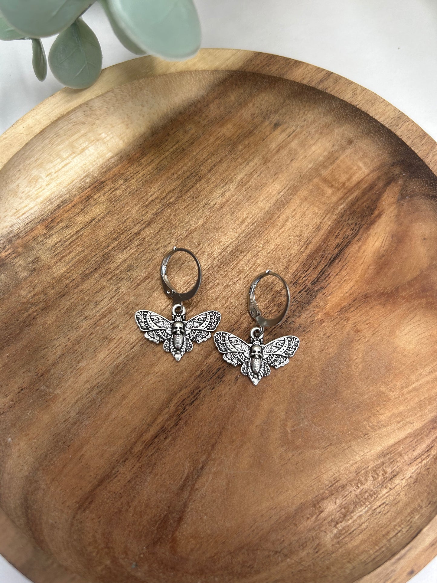 Mini Moth earrings