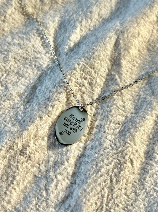 It's not living necklace.